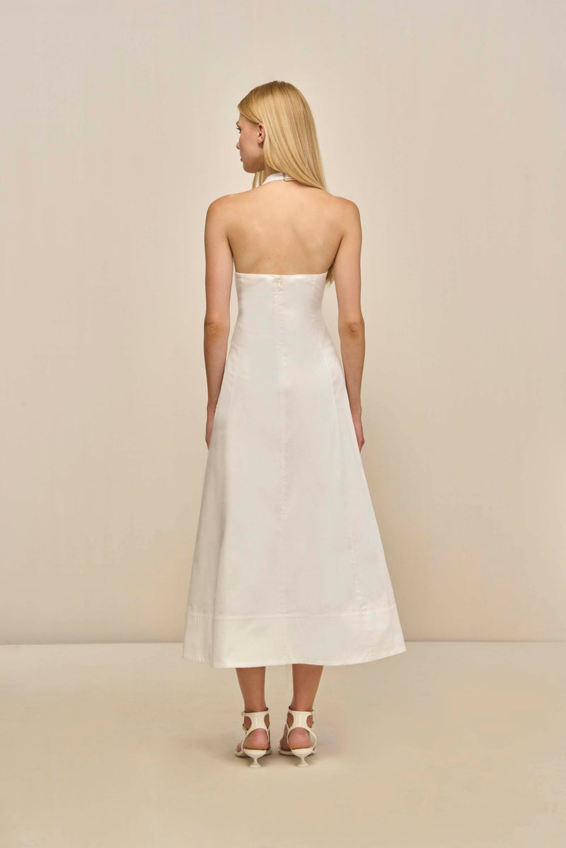 BRAXTON DRESS - OFF WHITE
