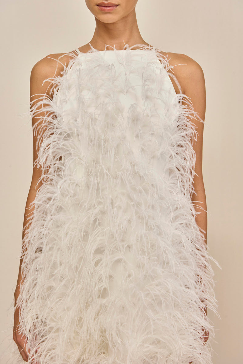 SHANNON DRESS - OFF WHITE
