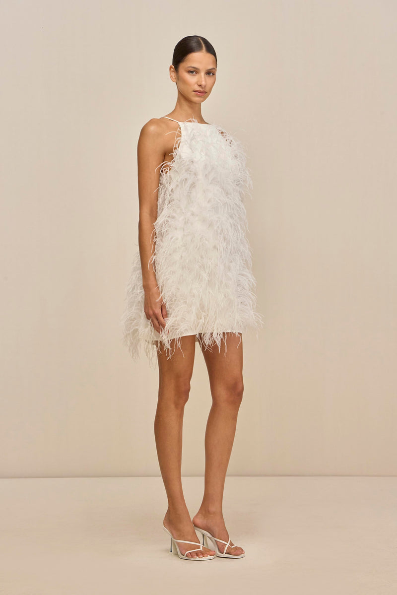 SHANNON DRESS - OFF WHITE