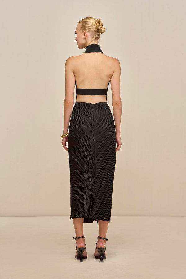 WAKE KNIT TOP - BLACK