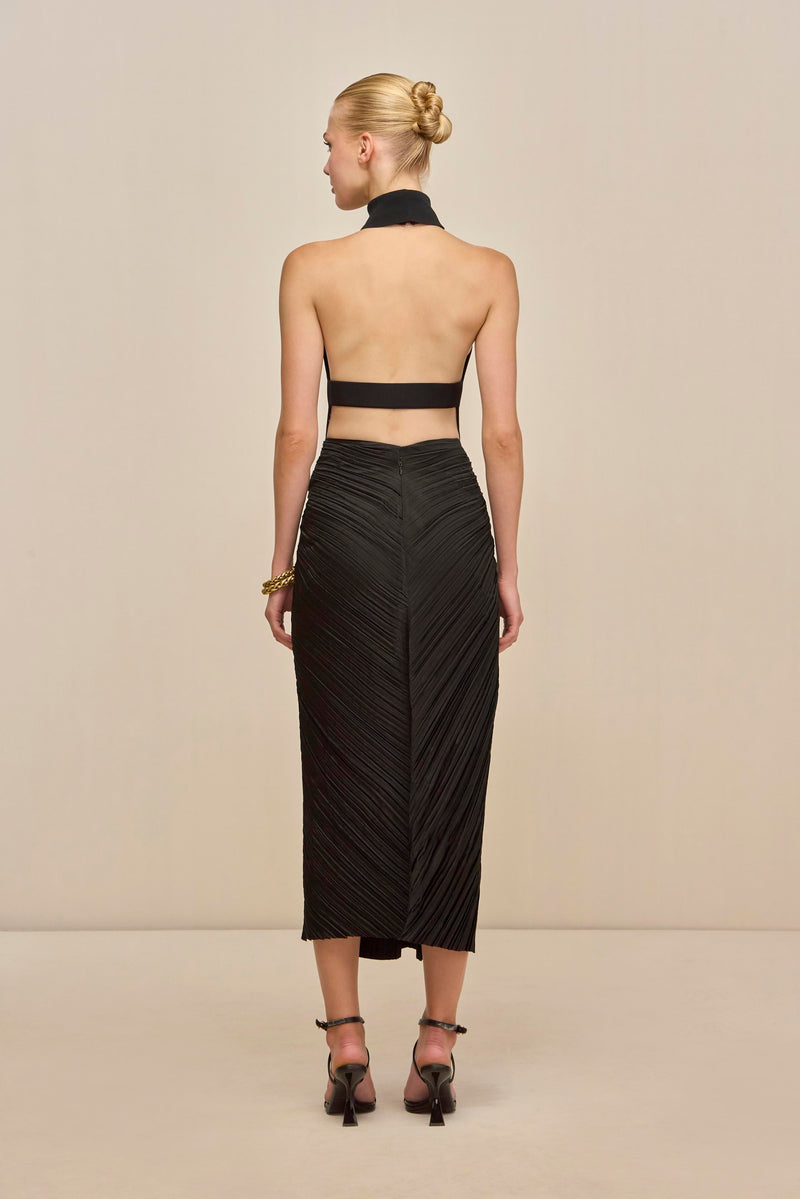 WAKE KNIT TOP - BLACK