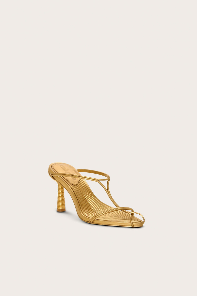 NICIA SANDAL - BRASS