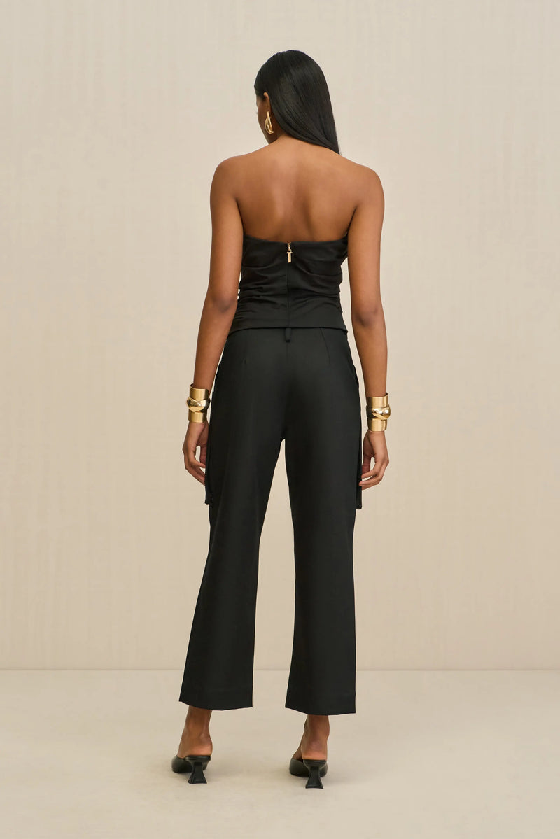 KRISHA TOP - BLACK
